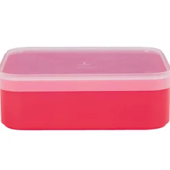 Gifi Rangement|Boîte avec couvercle A6 rose gamme Pure Box