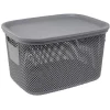 Gifi Entretien Du Linge|Boîte avec couvercle 18L gris