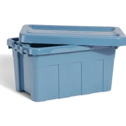 Gifi Rangement|Boîte bricolage plastique bleu 20L