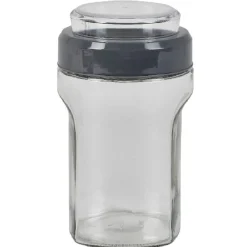 Gifi Boîte conservation verre 2 en 1 couvercle mesureur