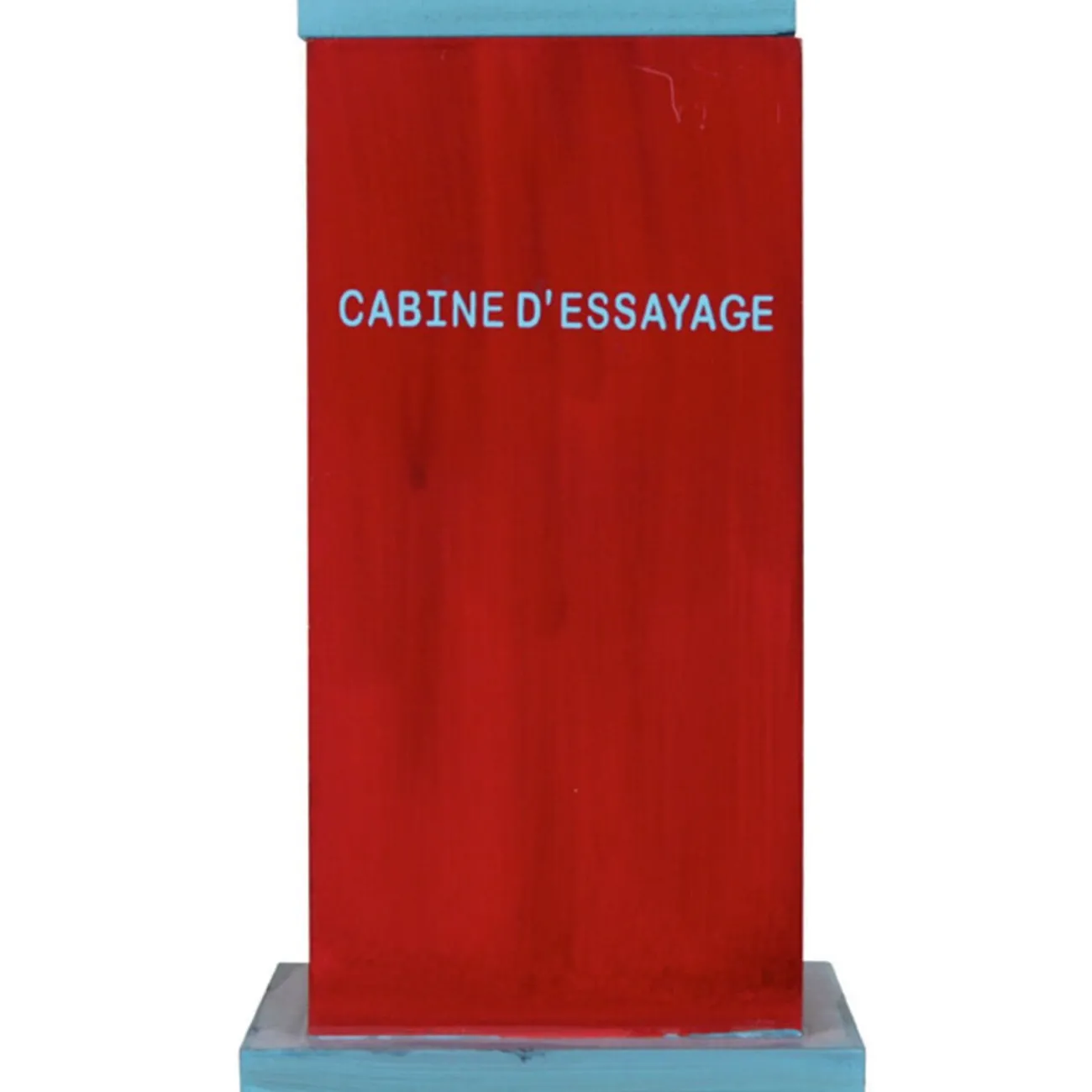 Gifi Rangement|Boîte déco bleu et rouge