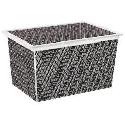 Gifi Entretien Du Linge|Boîte décorée 50 L