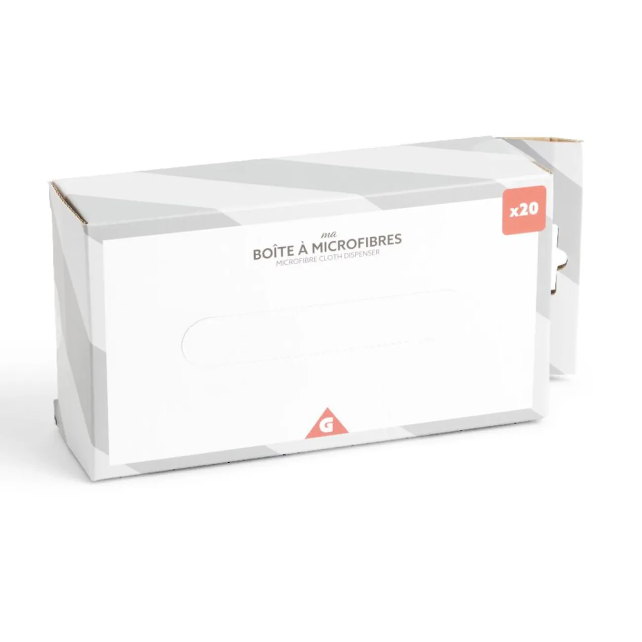 Gifi Nettoyage Et Entretien|Boîte de 20 microfibres polyester 22x22cm