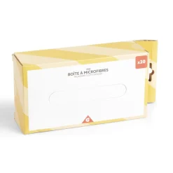 Gifi Nettoyage Et Entretien|Boîte de 20 microfibres polyester 22x22cm