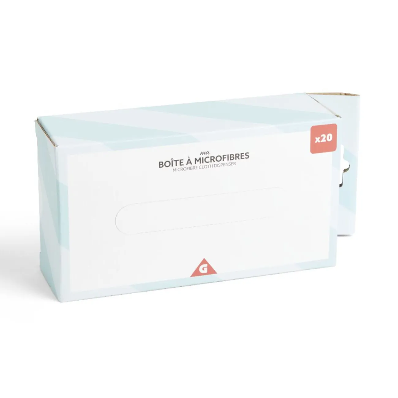 Gifi Nettoyage Et Entretien|Boîte de 20 microfibres polyester 22x22cm