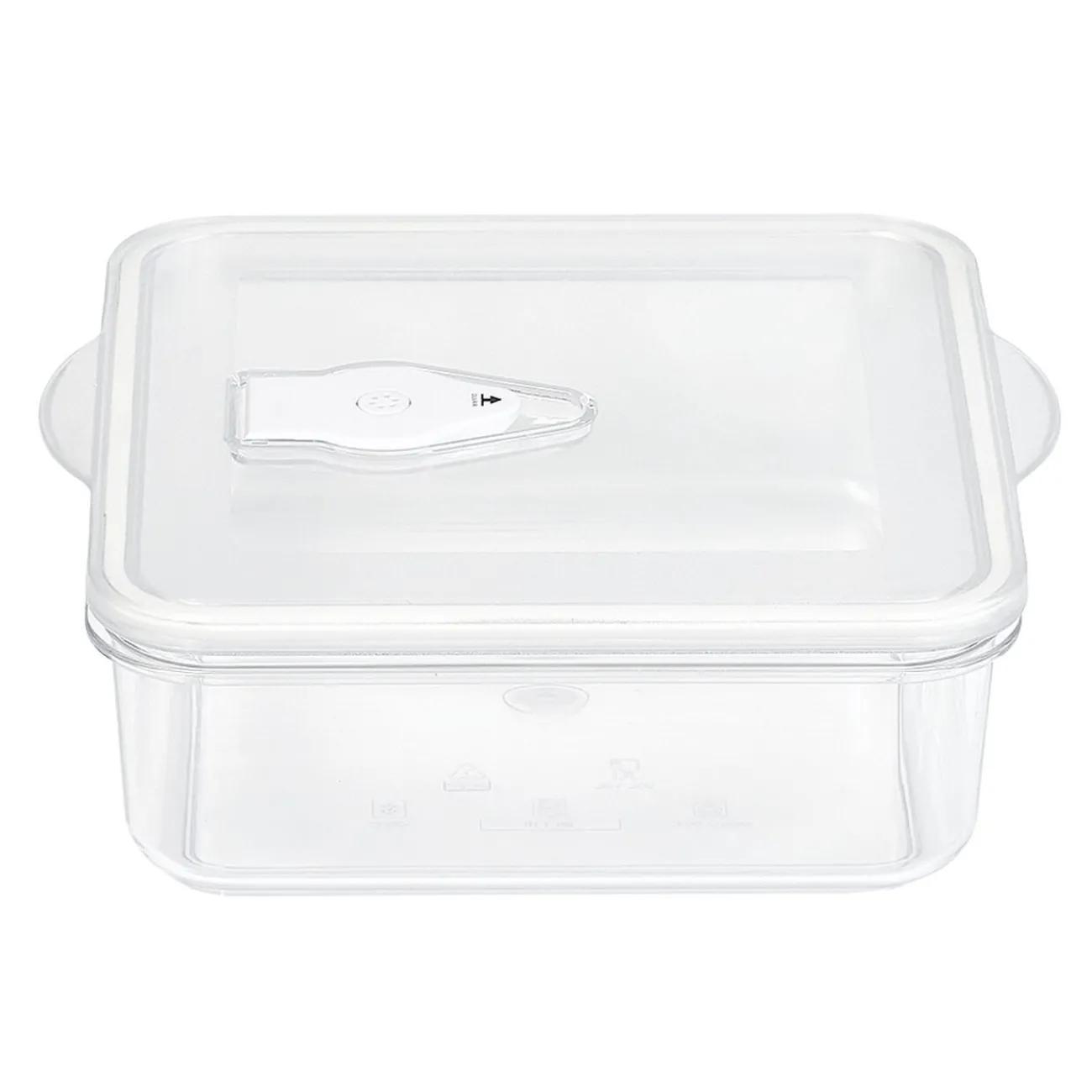 Gifi Boîte de conservation sous vide 1L - 18,5x16,5xH6,2cm