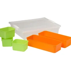 Gifi Rangement|Boîte de rangement 5 casiers amovibles