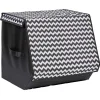 Gifi Entretien Du Linge|Boîte de rangement à ouverture frontale motif chevron H35 cm