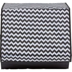 Gifi Entretien Du Linge|Boîte de rangement à ouverture frontale motif chevron H35 cm