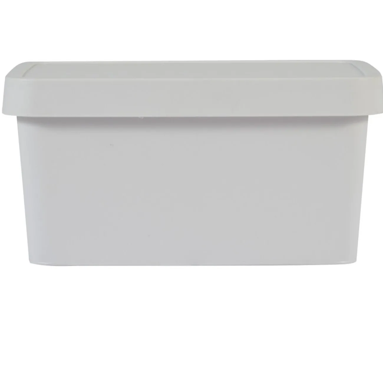 Gifi Rangement|Boîte de rangement avec couvercle beige 3,6 L