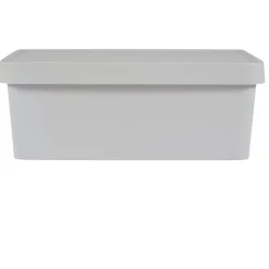 Gifi Rangement|Boîte de rangement avec couvercle beige 11 L