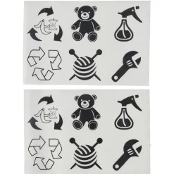 Gifi Rangement|Boîte de rangement blanche avec couvercle 20 L