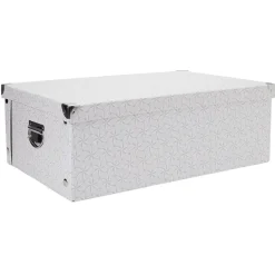 Gifi Rangement|Boîte de rangement carton L34 x H18,5x L51 cm