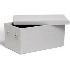 Gifi Rangement|Boîte de rangement coton imprimé fleuri 36xH17x22cm