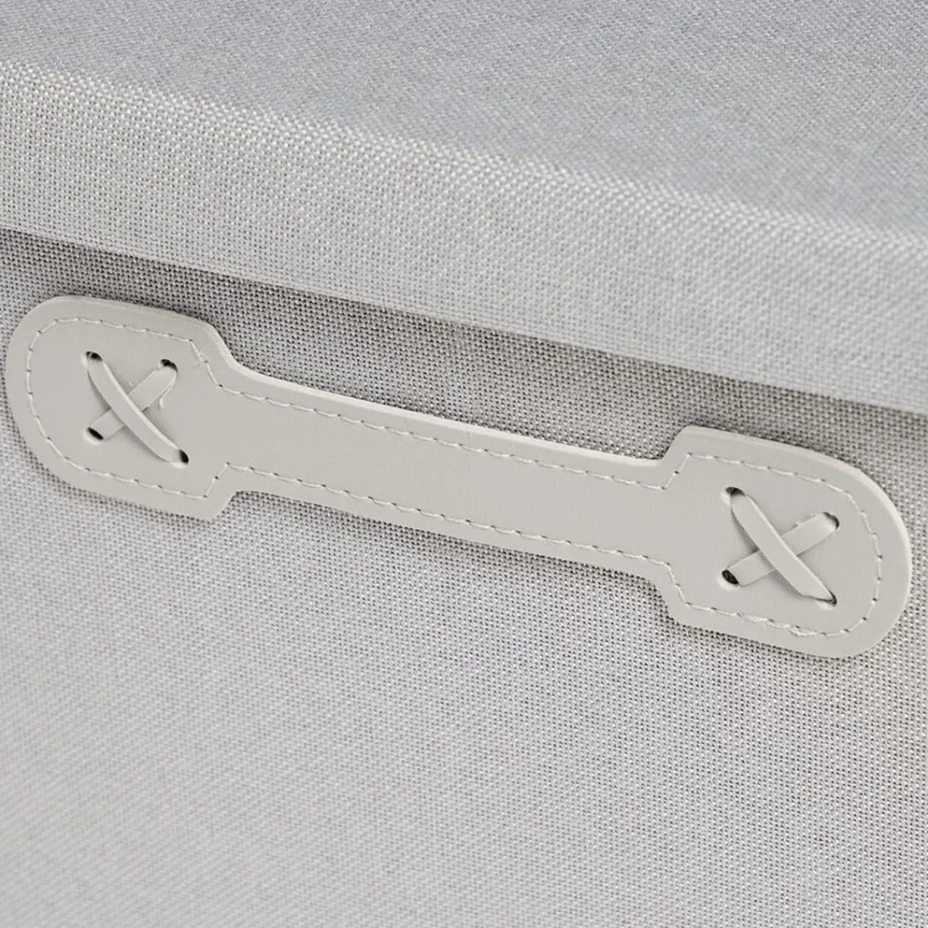 Gifi Rangement|Boîte de rangement coton imprimé fleuri 36xH17x22cm