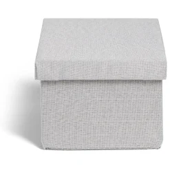 Gifi Rangement|Boîte de rangement coton imprimé fleuri 27,5xH12,5x17,5cm