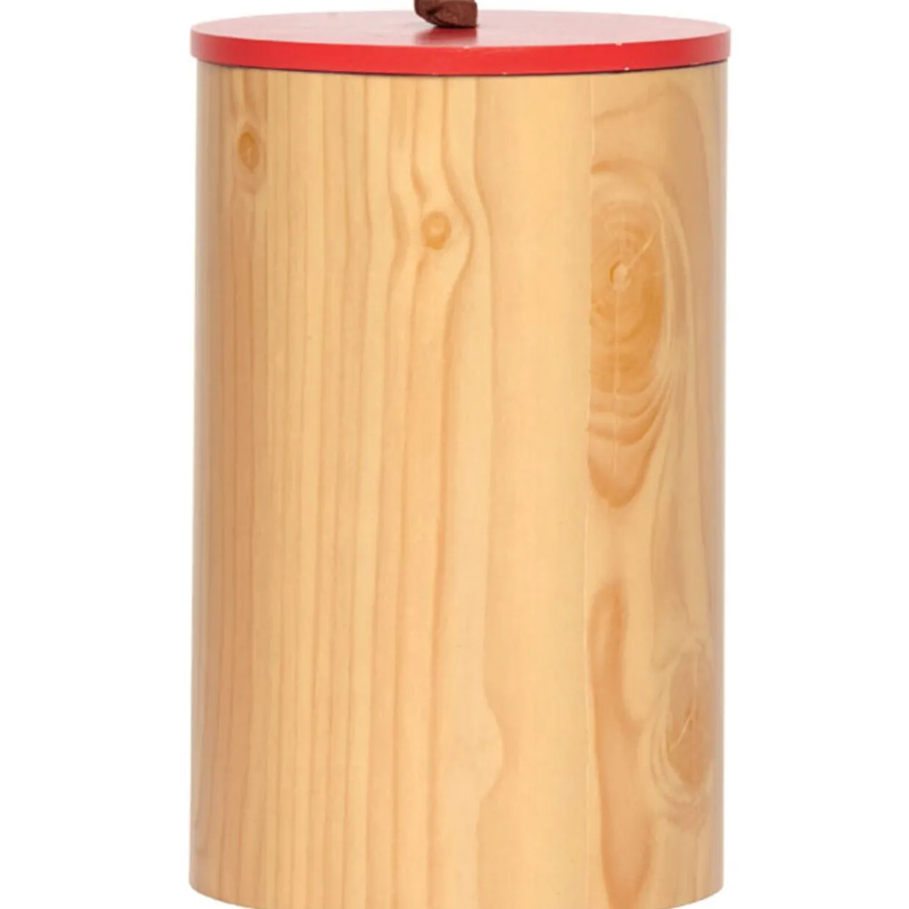 Gifi Rangement|Boîte de rangement déco bois rouge Muranu nomad