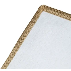 Gifi Rangement|Boîte de rangement déco lattes en bambou L29 x L23 cm