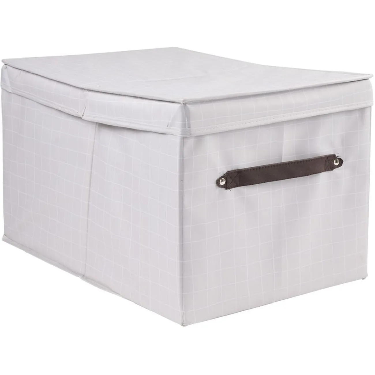 Gifi Entretien Du Linge|Boîte de rangement demi ouverture 50x35xH30cm