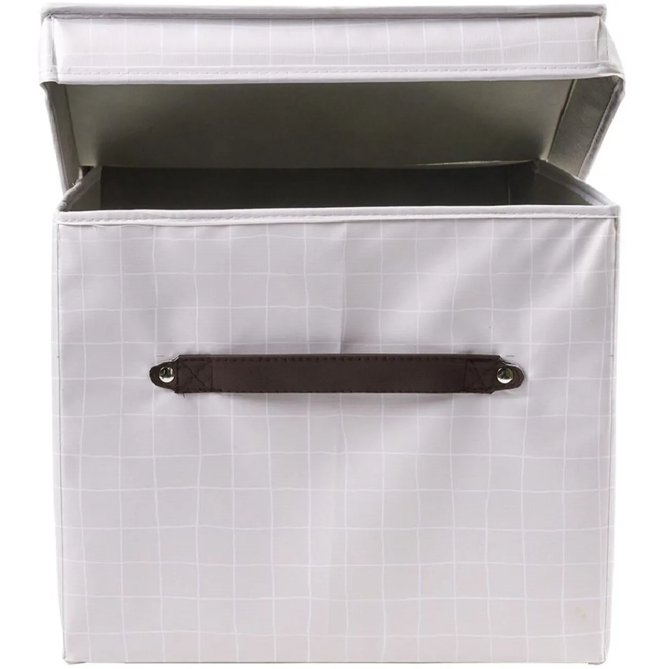 Gifi Entretien Du Linge|Boîte de rangement demi ouverture 50x35xH30cm