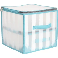 Gifi Rangement|Boîte de rangement design rayures x2