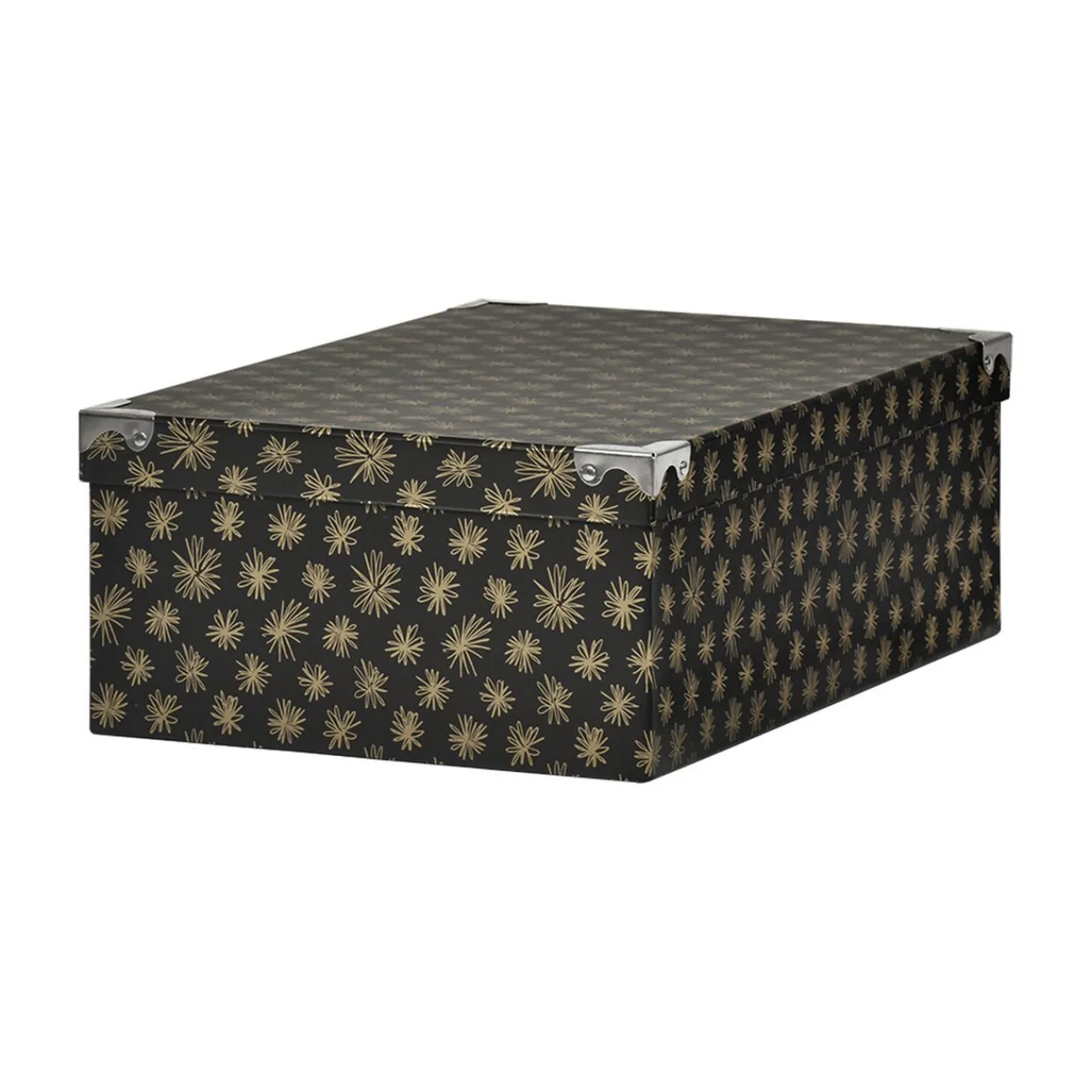 Gifi Entretien Du Linge|Boîte de rangement en carton L.40 x l.26,5 x H.13,8 cm