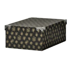 Gifi Entretien Du Linge|Boîte de rangement en carton L.32 x l.21,5 x H.11,8 cm