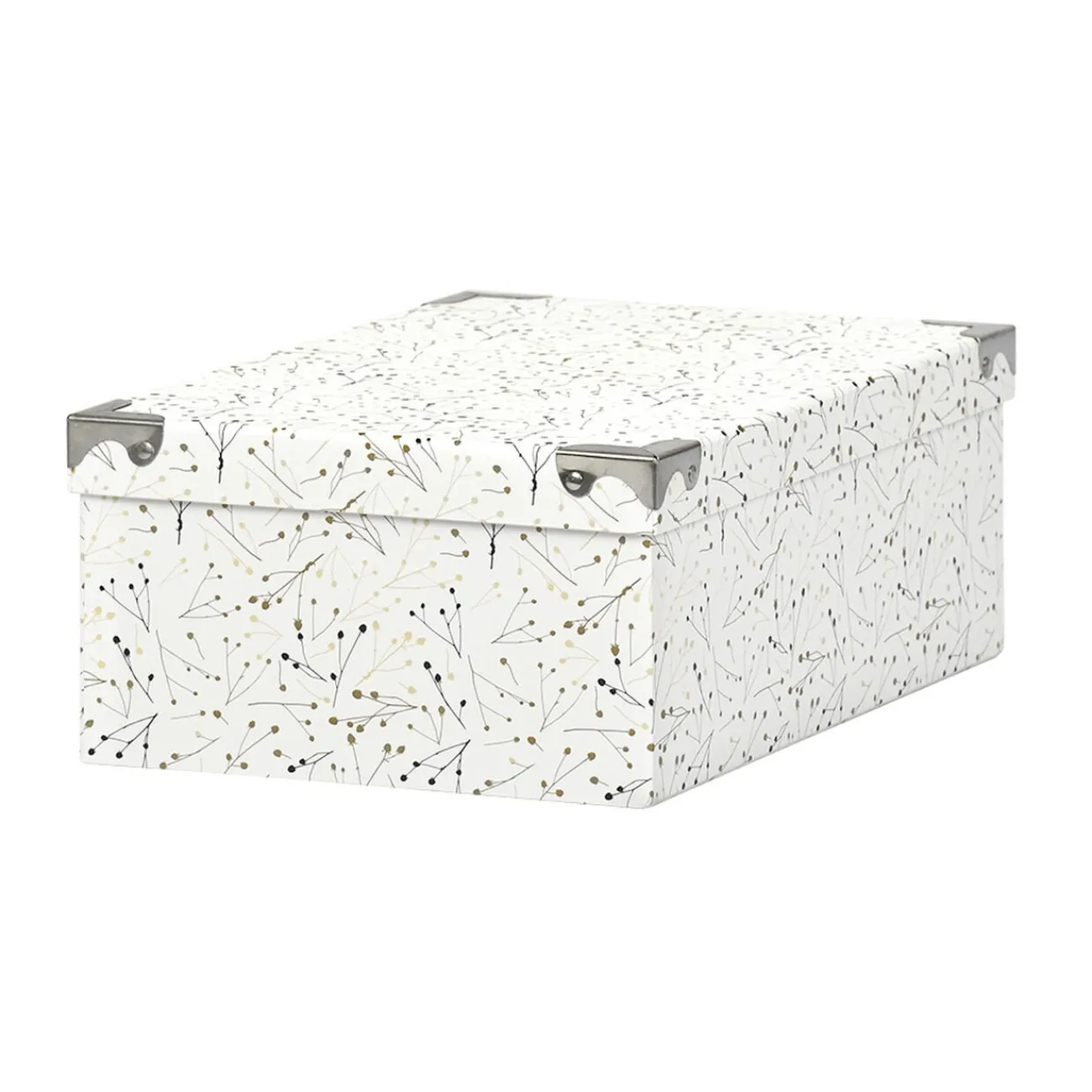 Gifi Entretien Du Linge|Boîte de rangement en carton L.32 x l.21,5 x H.11,8 cm