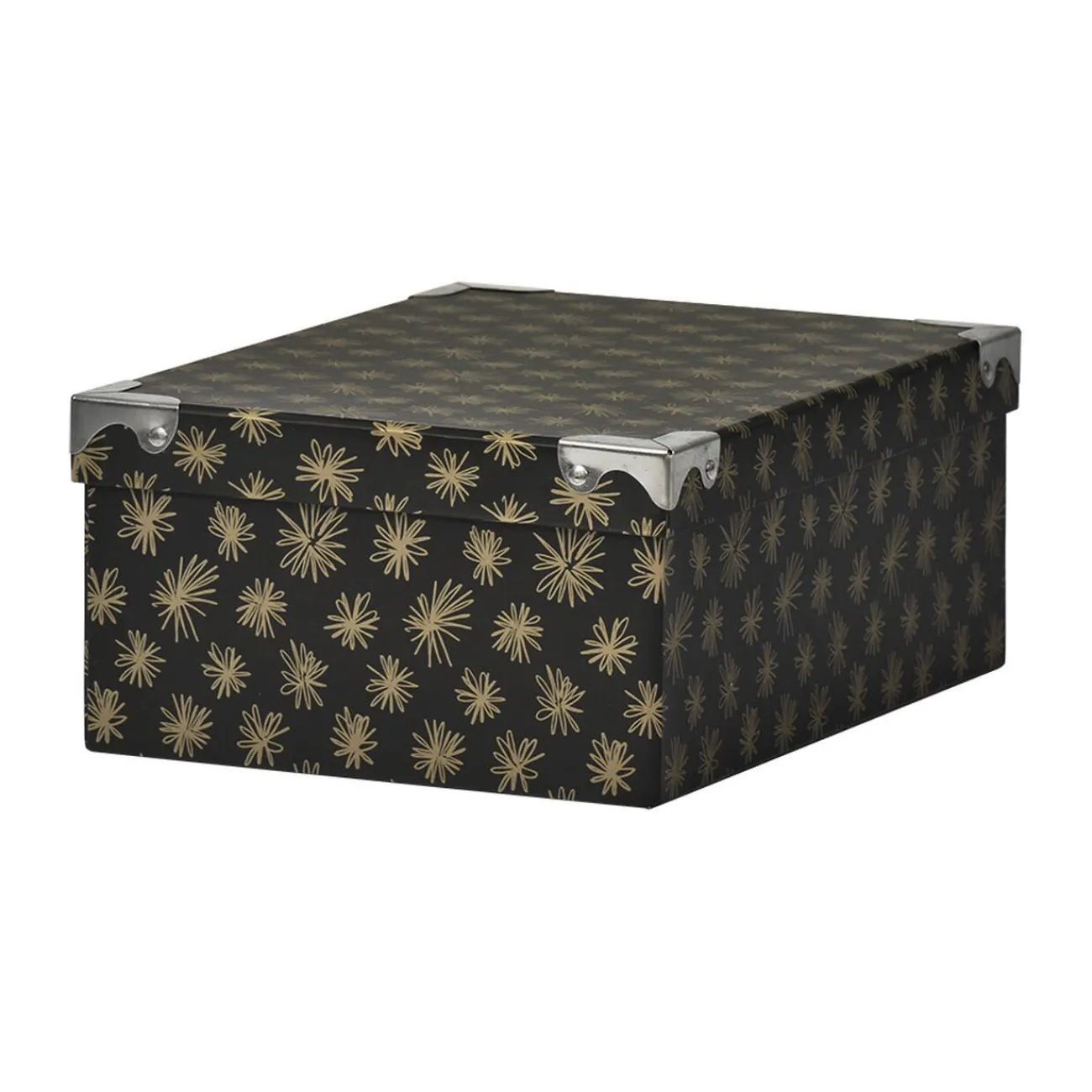 Gifi Entretien Du Linge|Boîte de rangement en carton L.28 x l.19,5 x H.10,8 cm