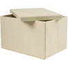 Gifi Rangement|Boîte de rangement en carton 52,5L - 50x35xH30cm