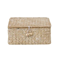 Gifi Rangement|Boîte de rangement en jonc de mer x2