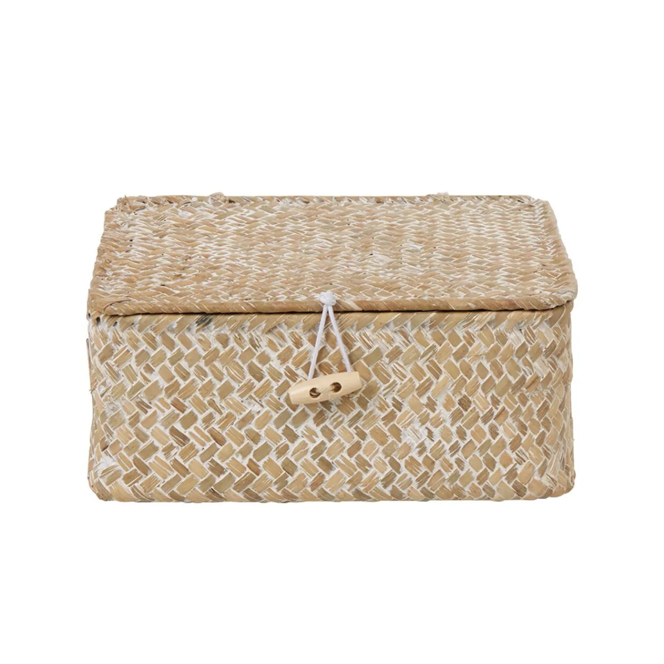 Gifi Rangement|Boîte de rangement en jonc de mer x2