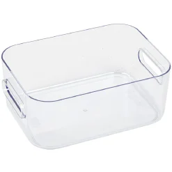 Gifi Entretien Du Linge|Boîte de rangement en plastique transparent SmartStore Compact Clear S
