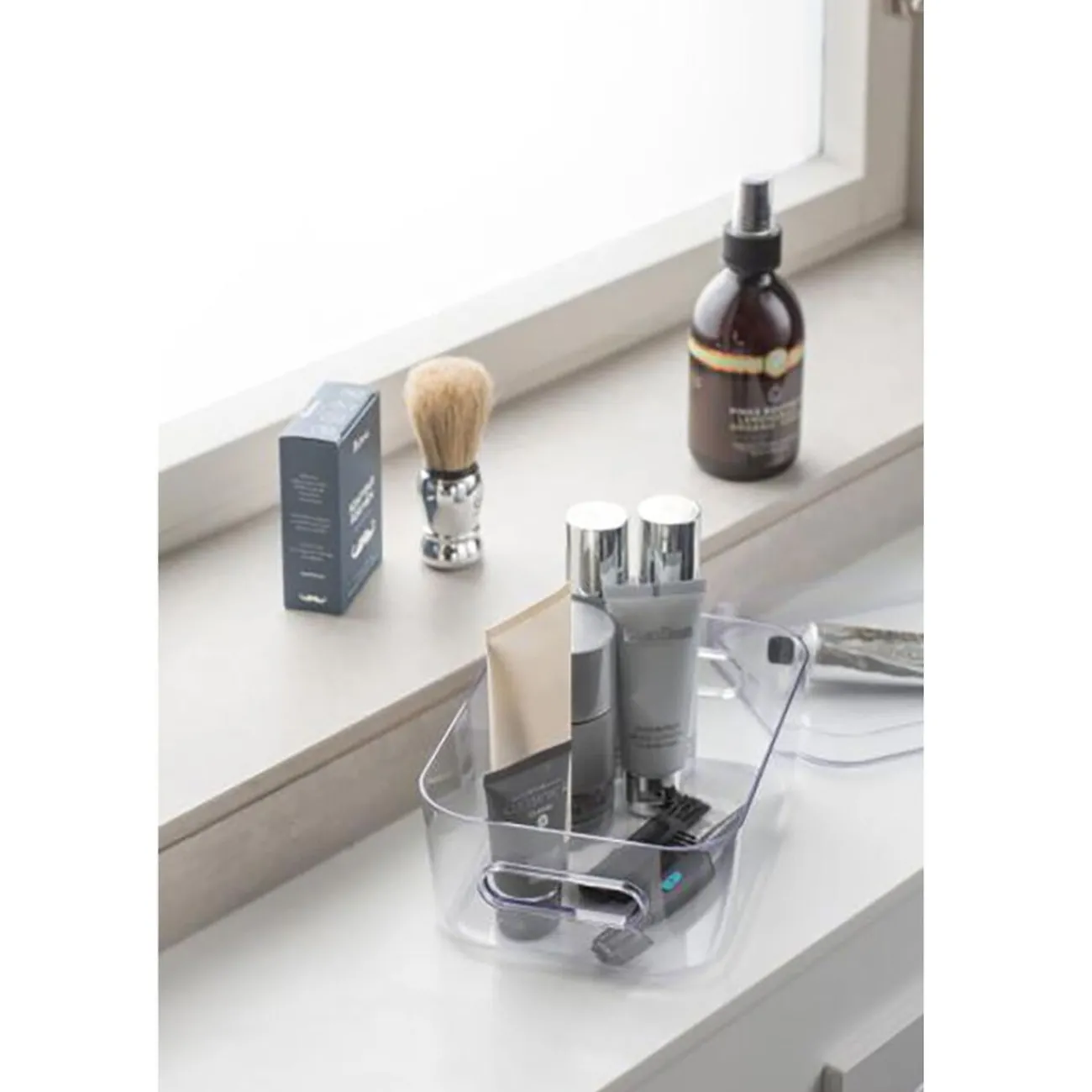 Gifi Entretien Du Linge|Boîte de rangement en plastique transparent SmartStore Compact Clear S