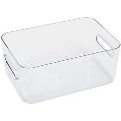 Gifi Entretien Du Linge|Boîte de rangement en plastique transparent SmartStore Compact Clear M