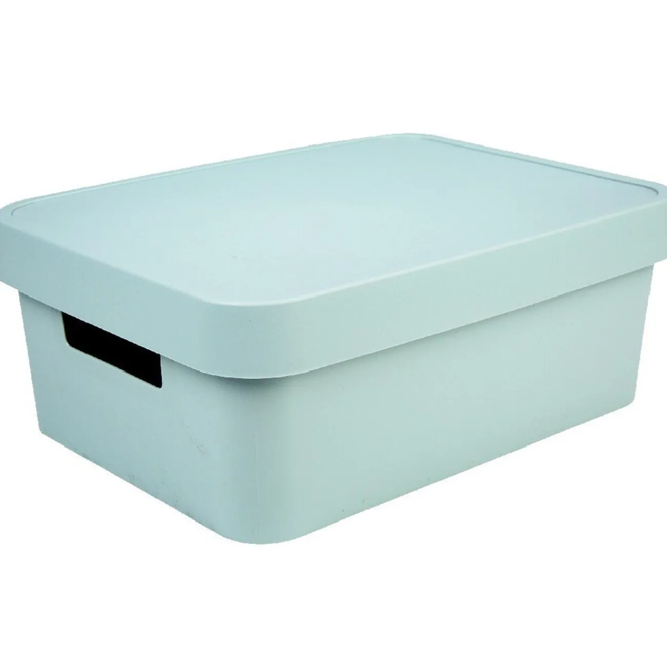 Gifi Rangement|Boîte de rangement grise 11 L