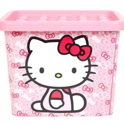 Gifi Rangement|Boîte de rangement Hello Kitty 20 L