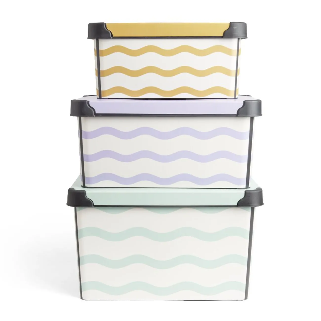 Gifi Rangement|Boîte de rangement 10L - 34,5x23xH16cm