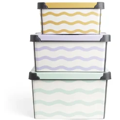 Gifi Rangement|Boîte de rangement 17L - 36x27xH22cm