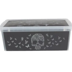 Gifi Rangement|Boîte de rangement 6L design tête de mort