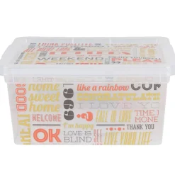 Gifi Rangement|Boîte de rangement 2L design weekend