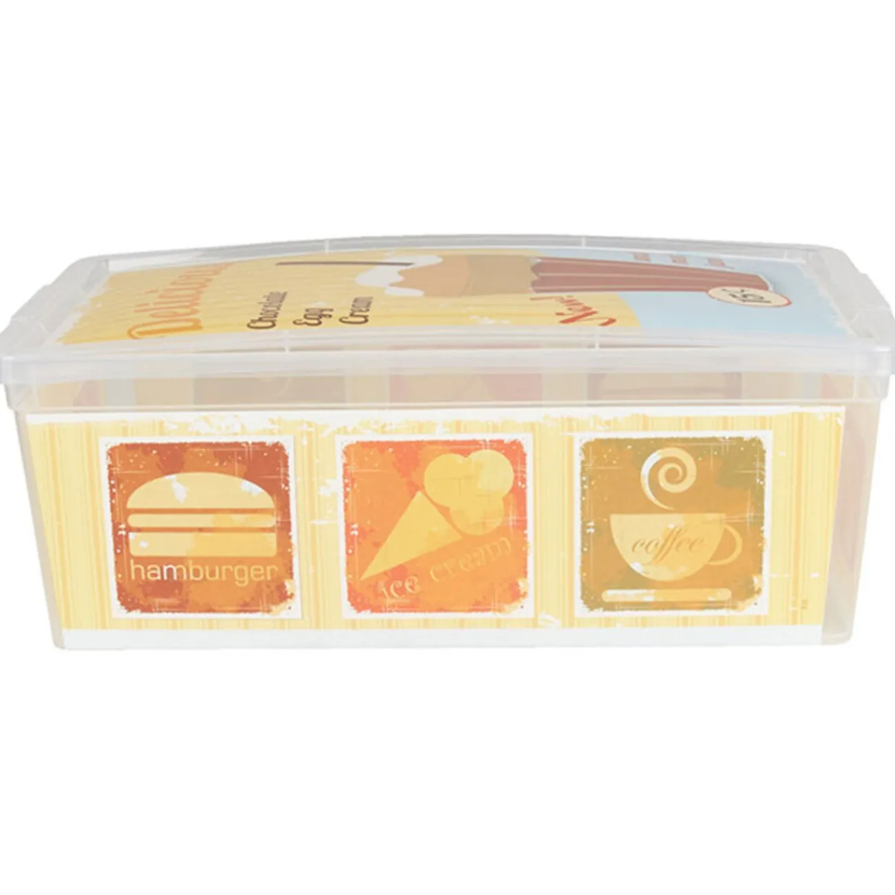 Gifi Rangement|Boîte de rangement 6L délicious