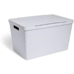 Gifi Rangement|Boîte de rangement 51L plastique 56x36x32cm