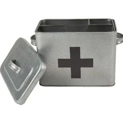 Gifi Rangement|Boîte de rangement 3L secours fer