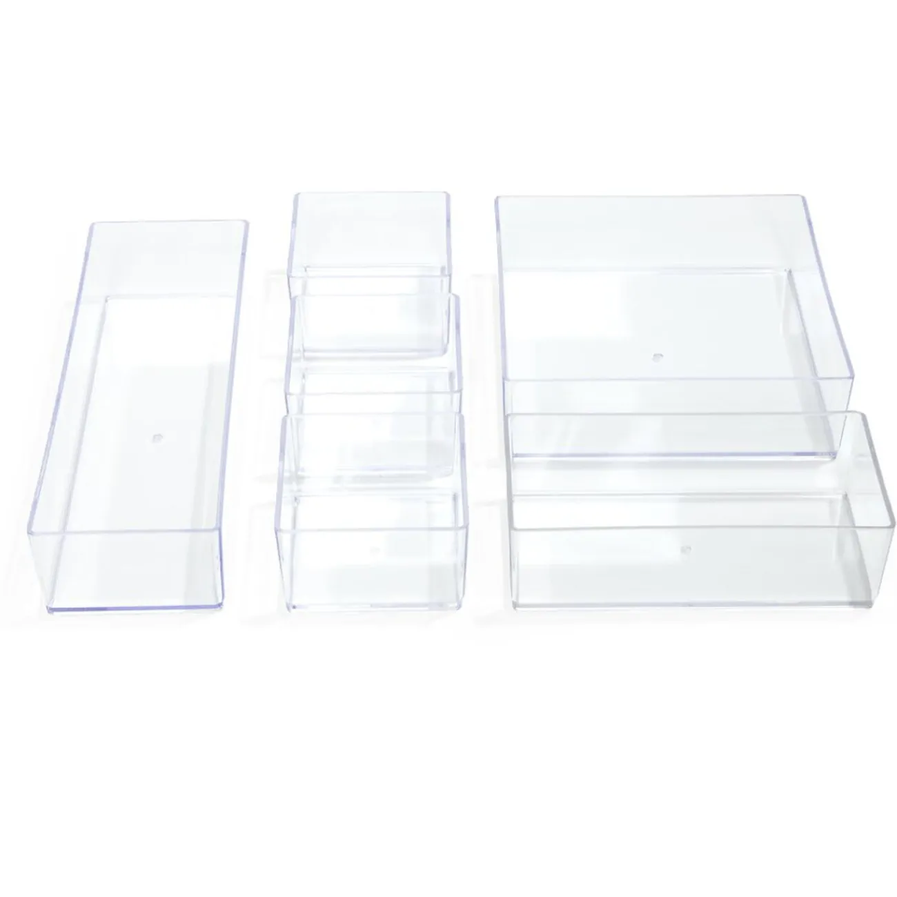 Gifi Beauté^Boîte de rangement maquillage 6 compartiments interchangeables 30x22,5cm