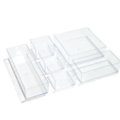 Gifi Beauté^Boîte de rangement maquillage 6 compartiments interchangeables 30x22,5cm