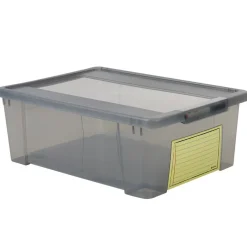 Gifi Entretien Du Linge|Boîte de rangement noire 11 L