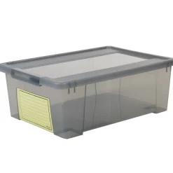 Gifi Entretien Du Linge|Boîte de rangement noire 11 L