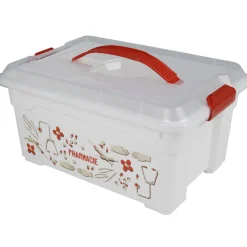 Gifi Rangement|Boîte de rangement pharmacie 12 L