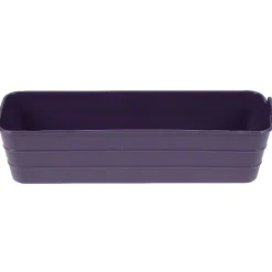 Gifi Entretien Du Linge|Boîte de rangement plastique bleu violet x4